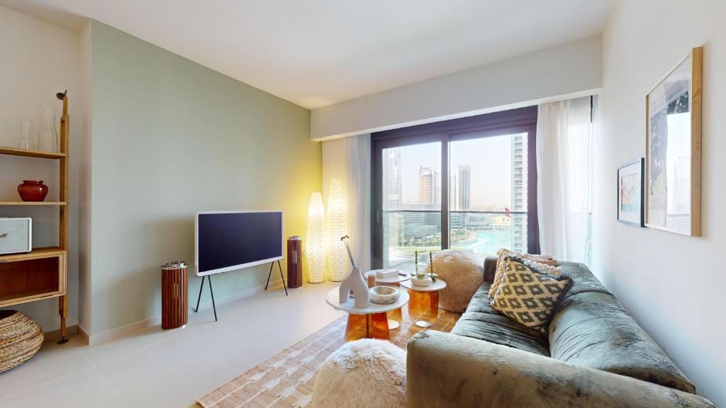 هتل پرایم استی - اکست 1 اکست 2 2 بی آر وید برج خلیفه ویو این داون تاون - Primestay - Act 1 Act 2 2BR With Burj Khalifa View in Downtown