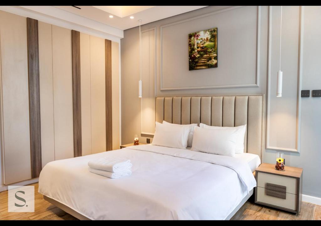 هتل اگلنت ۲ بی‌دی‌آر آپت، کینگ اند سینگل بدز - Elegant 2 BDR Apt, King and Single Beds