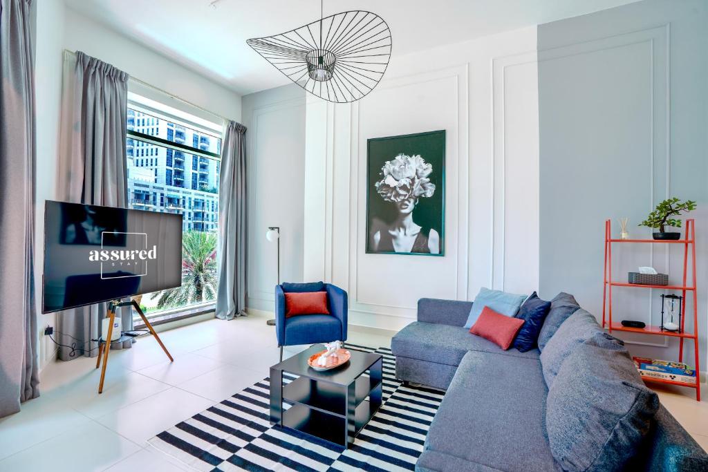هتل نیو مودرن آپارتمان ۱ بی اچ کی ۵ مین واک تو دبی مال ۹۹ واک اسکور - New Modern Apartment 1BHK 5 min walk to Dubai Mall 99walk score