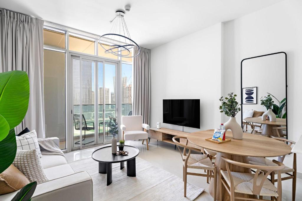 هتل سیلکهوس کنوینینت 1 بی دی آر نییر ریم مال - Silkhaus Convenient 1 BDR Near Reem Mall