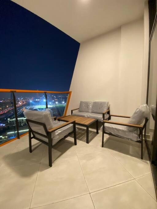 View of Burj Khalifa, Museum of Future & skyline