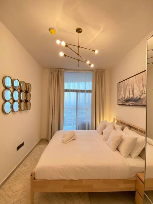 View of Burj Khalifa, Museum of Future & skyline