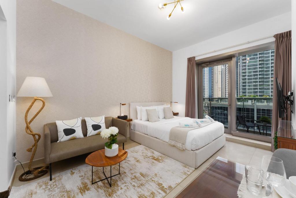 هتل استایلش استودیوها آت اسپارکل تاور جی بی آر بای سوئیتبل - Stylish Studios at Sparkle Tower JBR by Suiteable