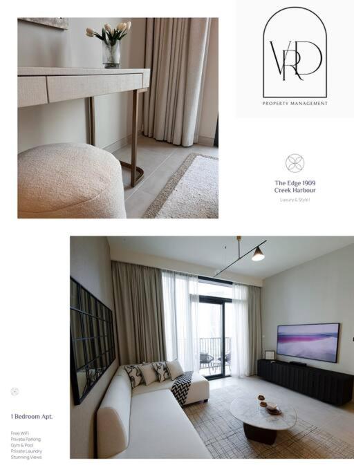 The Edge 1909 I Luxury 1 BD I Dubai Creek Harbour