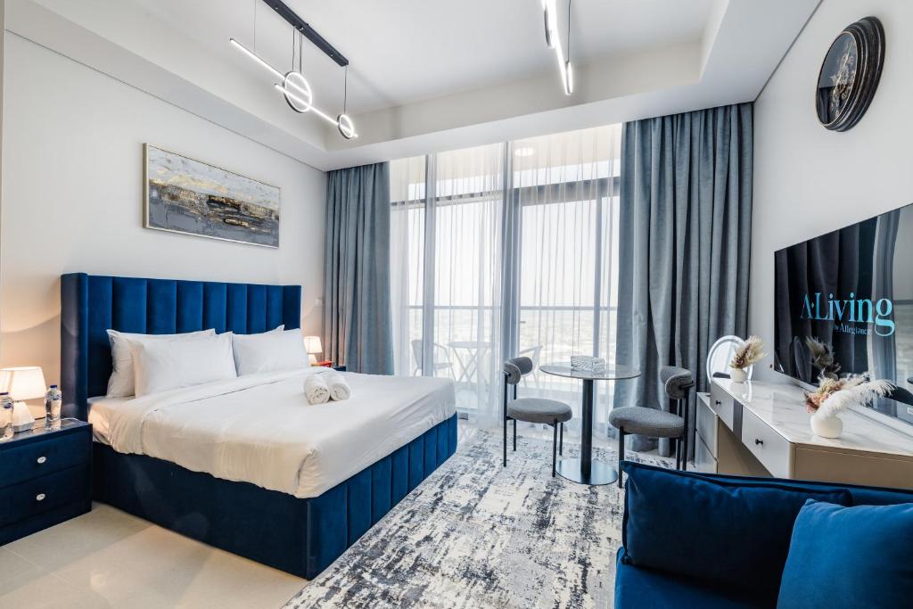 هتل ا لیوینگ - لوکسی استودیو آپارتمان این آیکون سیتی کِنال ویوز، بیزنس بی - A Living - Luxury Studio Apartment in Aykon City Canal Views, Business bay