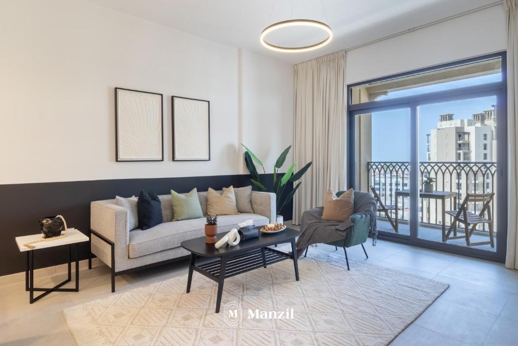 هتل منزل - 1بی آر در آسا یل نزدیک به بیچ و برج العرب - Manzil - 1BR in Asayel close to Beach & Burj Al Arab
