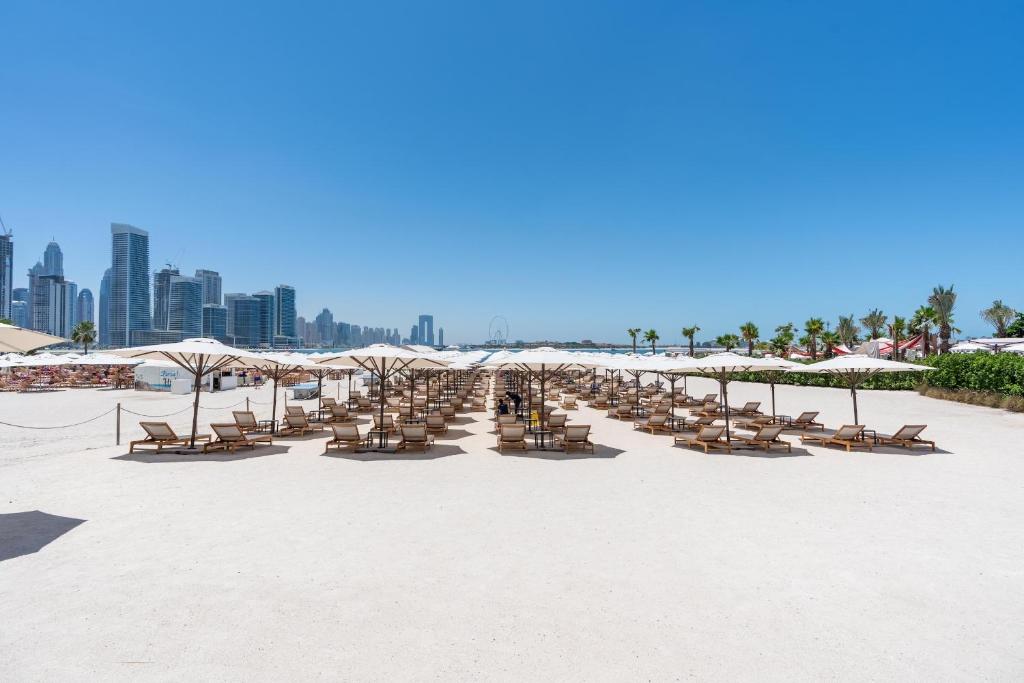 هتل پالم جمیرا ۱ بی آر ویت پرایوت بیچ - سیتی آپارتمان استی - Palm Jumeirah 1BR with Private Beach - CityApartmentStay