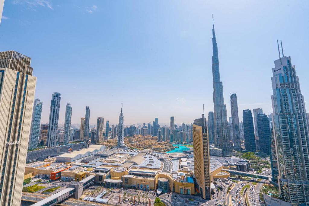 Lux 3BR - Panoramic Burj Khalifa and Fountain Views