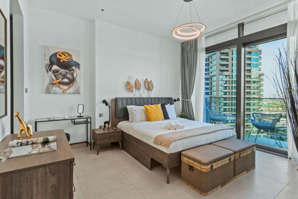 هتل لاکچری ۱ بی‌آر آپارتمان این دبی مارینا گیت - Luxury 1BR Apartment in Dubai Marina Gate