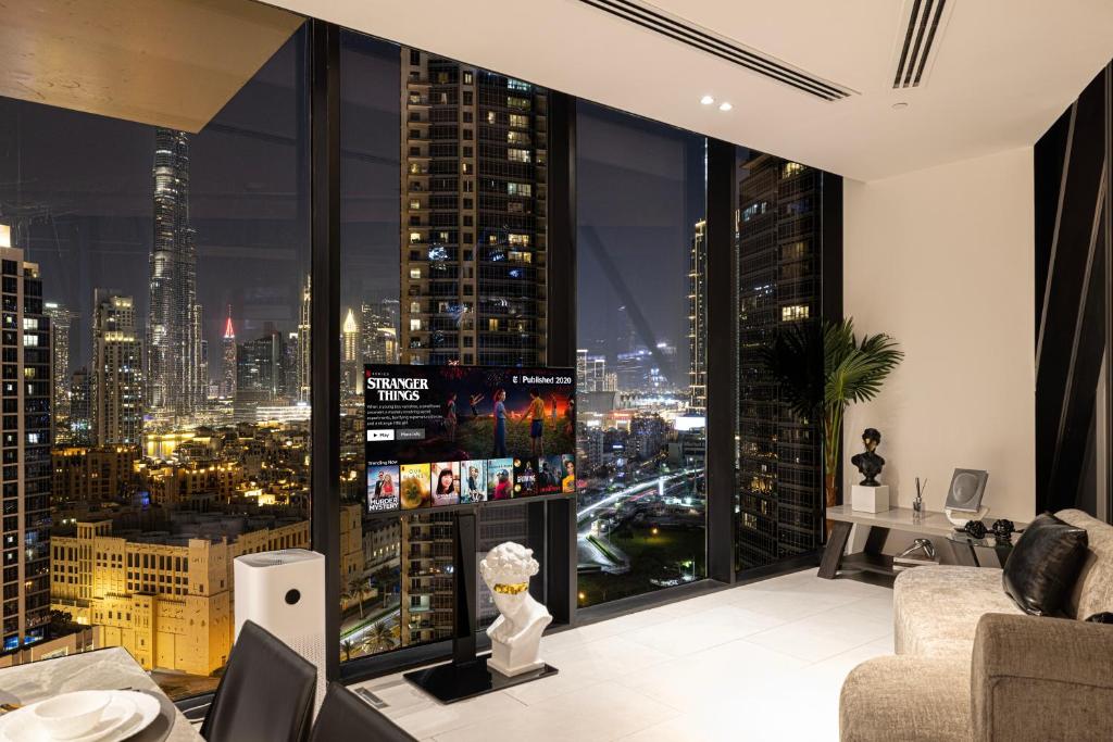 هتل آمازونیان لاکس ۲ بی‌آر-برج خلیفه و فونتینز ویو - Amazonian LUX 2 BR-Burj Khalifa and Fountains View