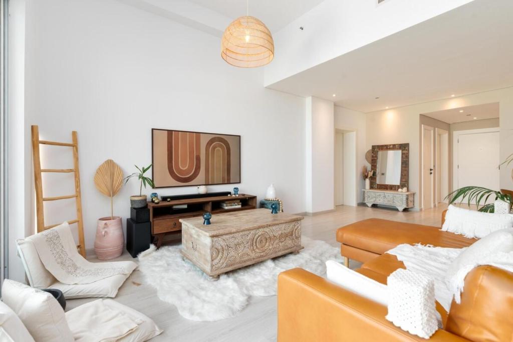 هتل بریتسکینگ 1بی‌دی بوهی‌میان آپارتمان پالم جمیرا - Breathtaking 1BD Bohemian ApartmentPalm Jumeirah