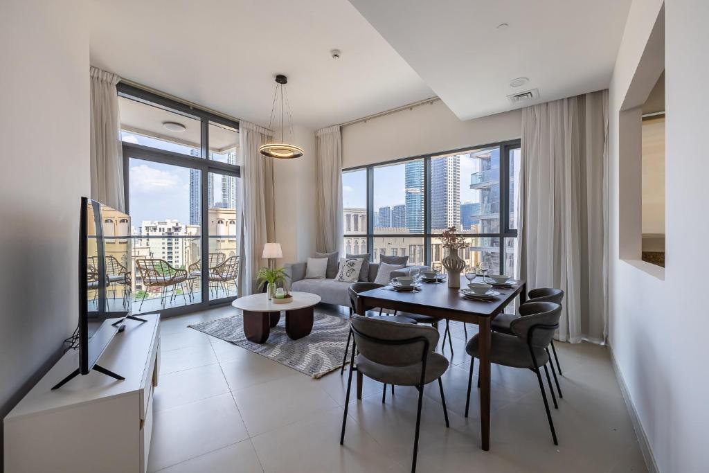 هتل آپارتمنت وید برج خلیفه ویو آی بل ویز تاور - Apartment with Burj Khalifa View I Bellevue Tower