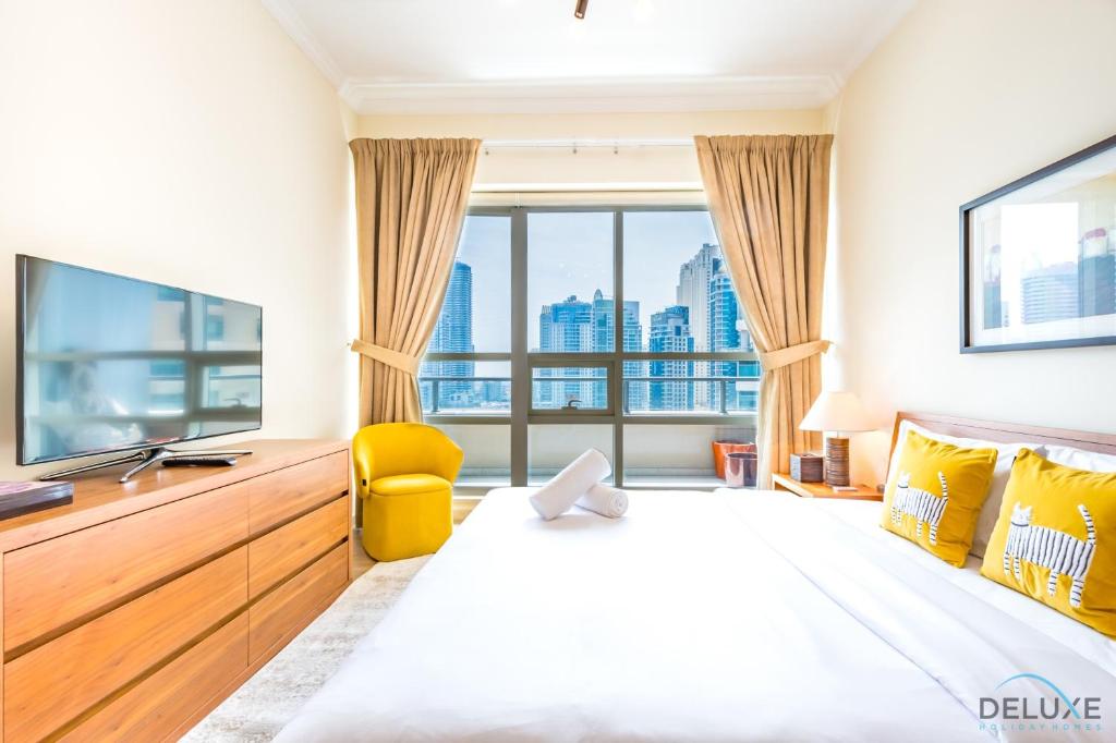 هتل بیوتیفول 2 بی آر آپارتمان این آل سحاب 2، دبی مارینا بای دلاکس هالیدی هومز - Beautiful 2BR apartment in Al Sahab 2, Dubai Marina by Deluxe Holiday Homes