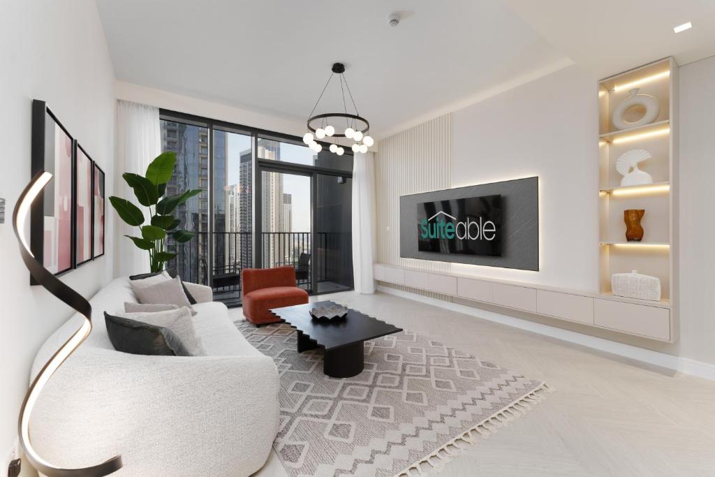 هتل لاکچری سوریین اوزیس این دوبی کریک هاربر - Luxury Serene Oasis in Dubai Creek Harbour