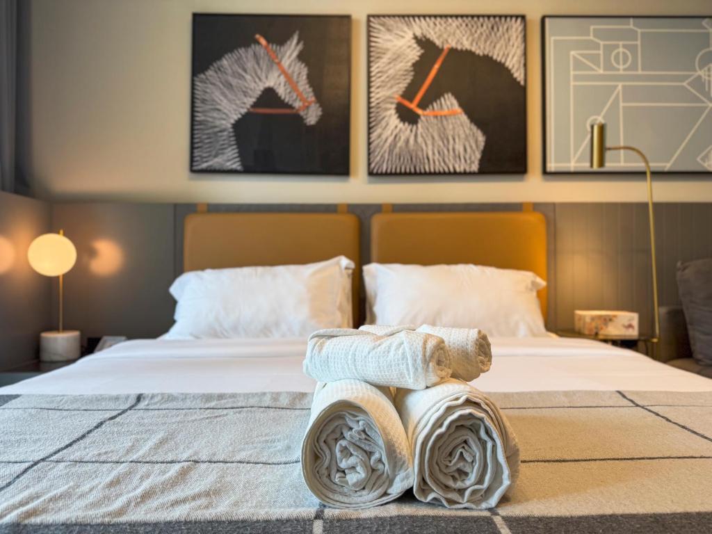 هتل لاکس استودیو این داون تاون، فیو استپس فرم دبی مال - Luxe studio in Downtown, few steps from Dubai Mall