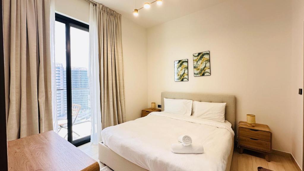 هتل او یو ۱۲۸۷ هوم فولی فرنیشد ۱ بد ات جی وی سی - OYO 1287 Home Fully Furnished 1Bed At JVC