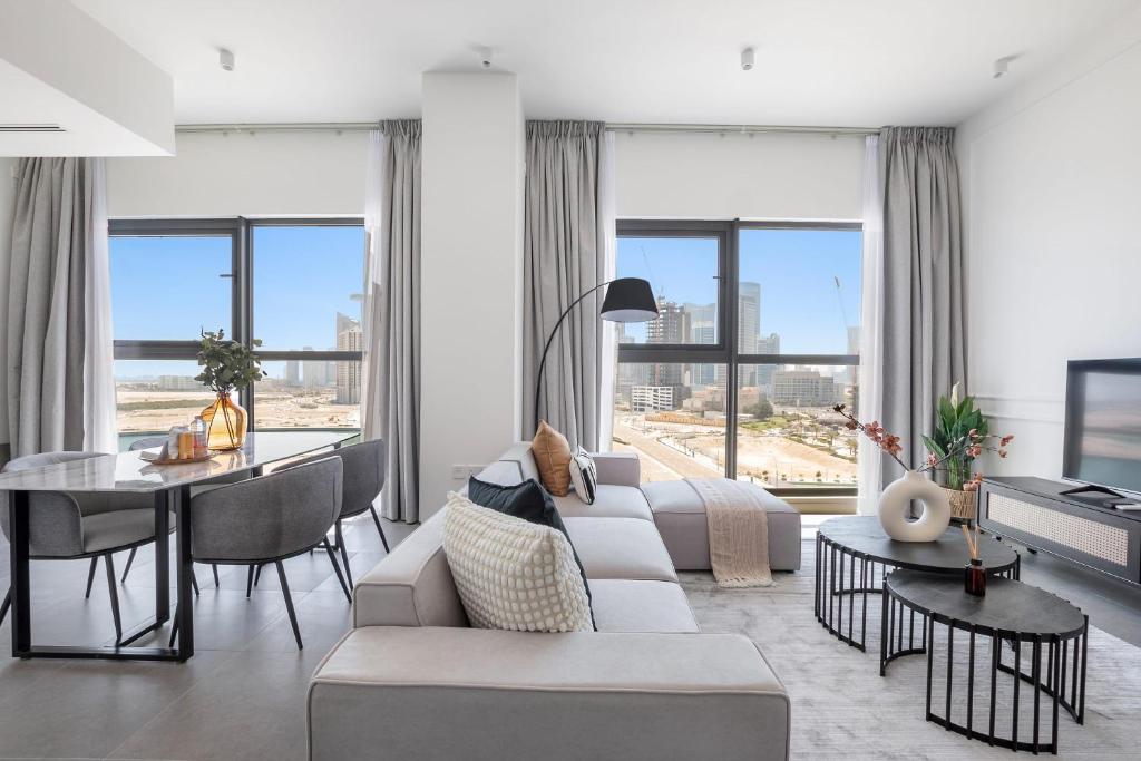 هتل سیلک هاوس لوکسوریس ۱ بی دی آر ویت بیچ اکسس اند سیتی ویو - Silkhaus Luxurious 1BDR with Beach Access and City View