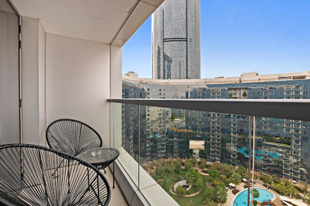 هتل سیلکهاوس مدرن شیک ۱ بی دی آر در آ نیو تاور - Silkhaus Modern Chic 1BDR in a New Tower