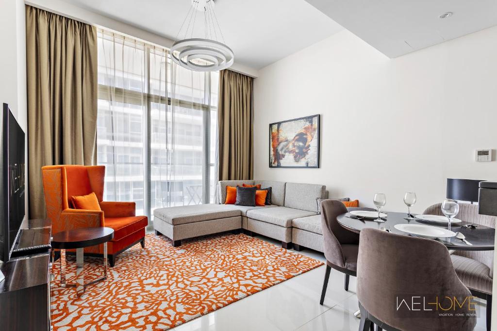 هتل وِل هوم - چَرمینگ برِیت تِیکینگ ۱ بی آر آپت. این دامک هیلز - WelHome - Charming Breathtaking 1BR Apt. In Damac Hills