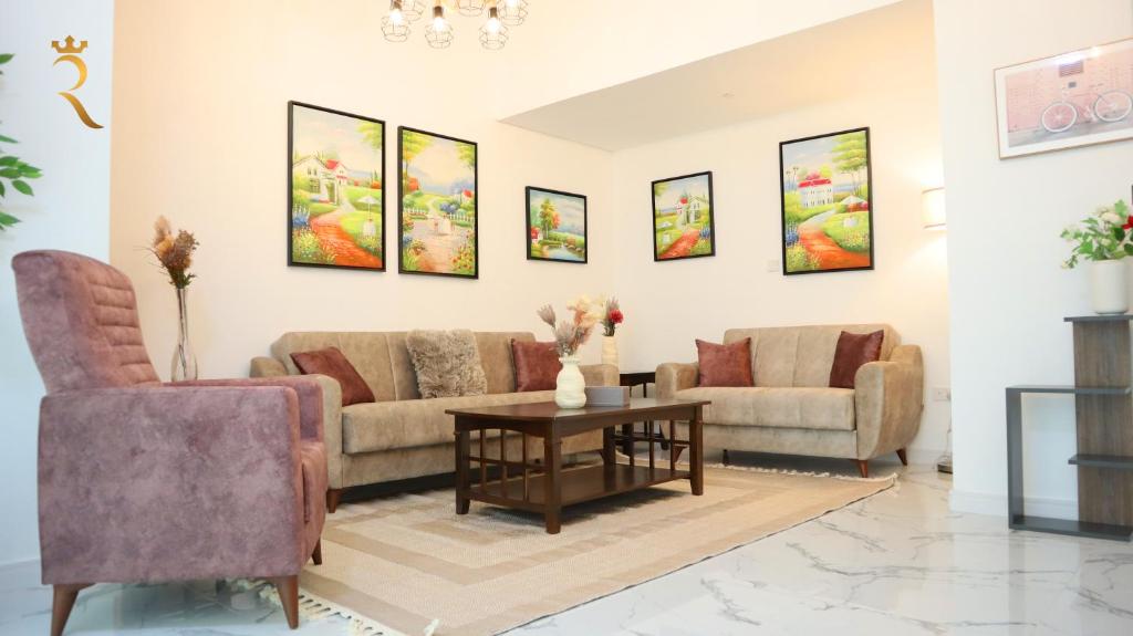 هتل مدو 3BR ترانزیت مدرن دوپلکس مسدار سیتی Meadow 3BR Transit Modern Duplex Masdar City