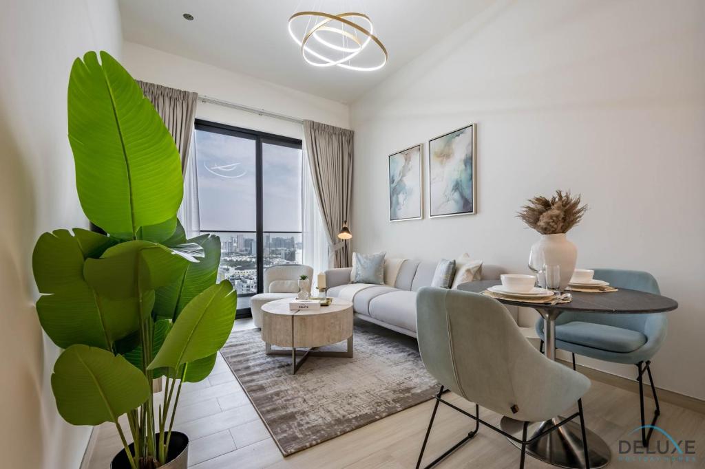 هتل بیوتیفول ۱ بی آر آپارتمان ات بینگاتی هایتز، جی وی سی بای دلاکس هالیدی هومز - Beautiful 1BR apartment at Binghatti Heights, JVC by Deluxe Holiday Homes