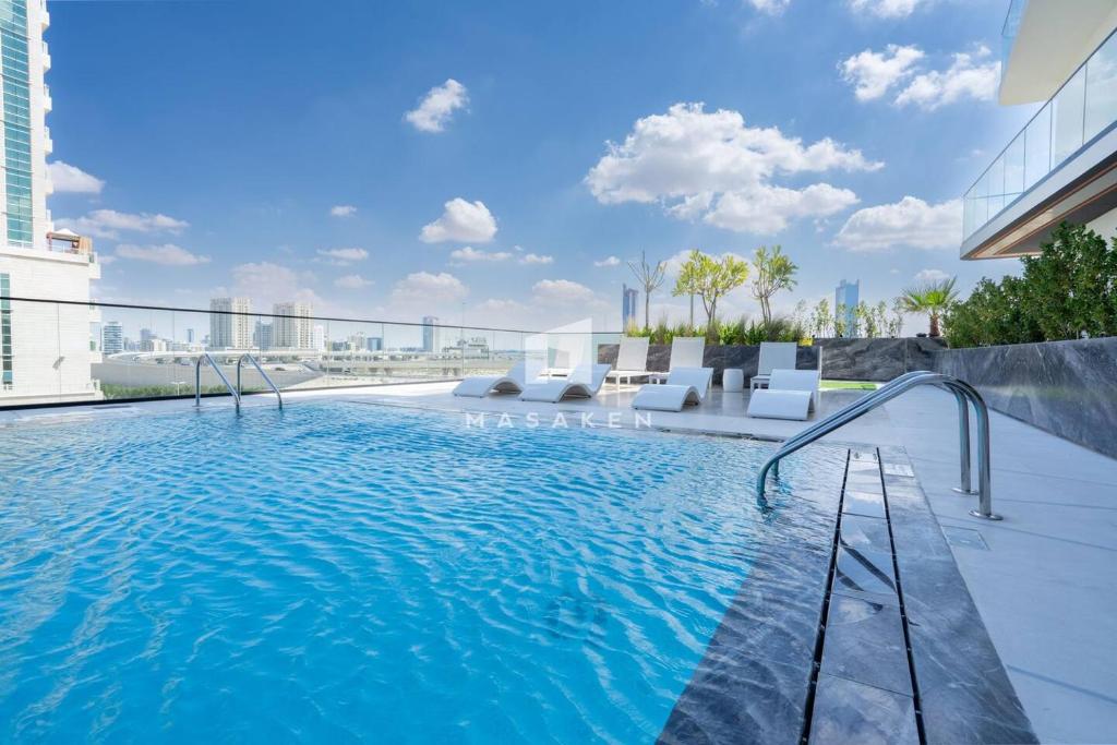 هتل فولی فرنیشد کازی 1بد روم ویت بالکنی این جی وی سی - Fully Furnished Cozy 1bedroom With Balcony In Jvc