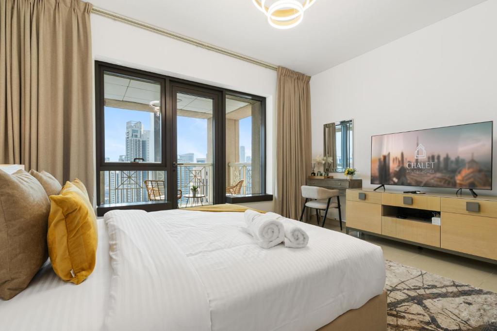 هتل لاکچری استودیو، ۲۹ بولوار برج خلیفه داون تاون - شالهت هومز - Luxury Studio, 29 Boulevard Burj Khalifa Downtown - Chalet Homes