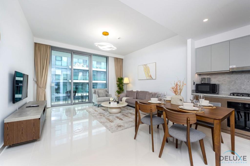 هتل گورجس 1 بی آر اَت بیچ آیل تاور 1 ایمار بیچفرانت بای دلاکس هالیدی هومز - Gorgeous 1BR at Beach Isle Tower 1 Emaar Beachfront by Deluxe Holiday Homes