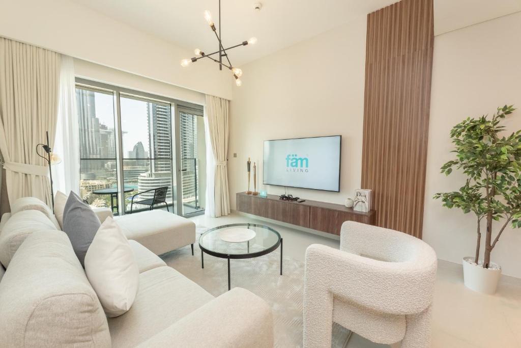 هتل فَم لیوینگ - استانینگ ۲ بَدروُم آپارتمان ویر با برج خلیفه ویوز - FAM Living - Stunning 2 Bedroom apartment with Burj Khalifa views