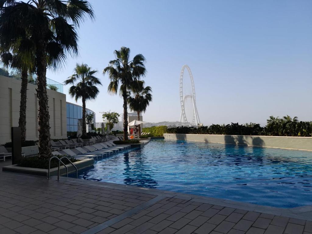 هتل لاکشریوس جی بی آر ۲ بَدْرُوم آپارتمان استونینگ سی ویو - Luxurious JBR 2 bedroom apartment stunning sea view