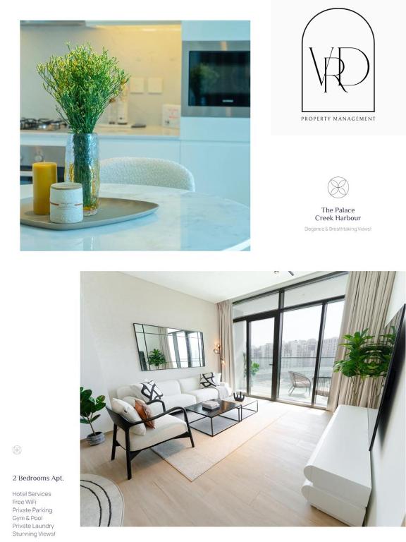 هتل د پالاس ۴۰۵ آی لاکچری ۲ بی دی آی دبی کریک هاربر - The Palace 405 I Luxury 2BD I Dubai Creek Harbour
