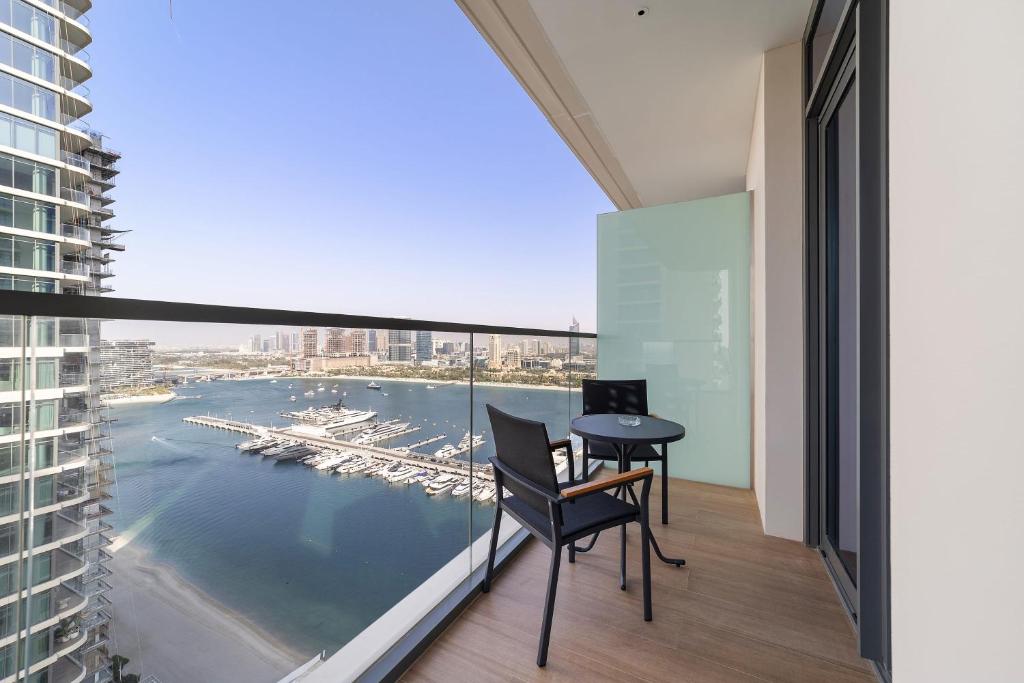 هتل سیلک هاوس سی ویو ۱ بی دی آر این ایمار بیچ فرانت - Silkhaus Sea View 1BDR in Emaar Beachfront