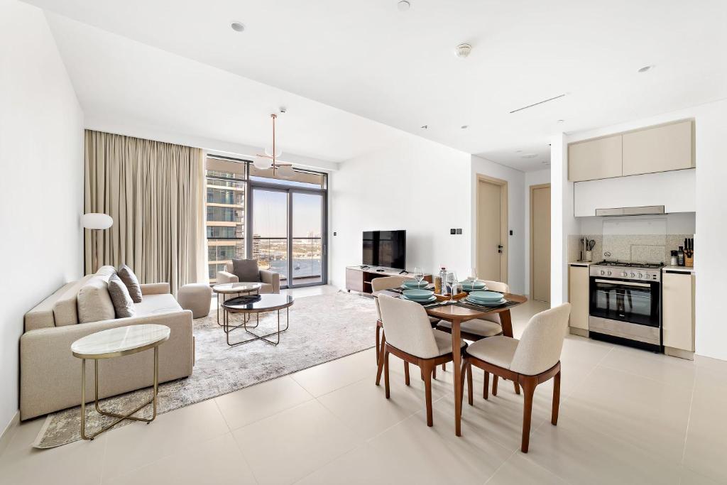 هتل سیلک هاوس دوبی اسکای لاین ویو وید تاور پرایوت بیچ - Silkhaus Dubai Skyline View with Tower Private Beach