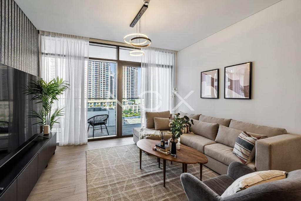 هتل استانینگ 1 بی آر فمیلی سوئیت، پلهس رزیدنس کریک هاربر - Stunning 1BR Family Suite, Palace Residence Creek Harbour