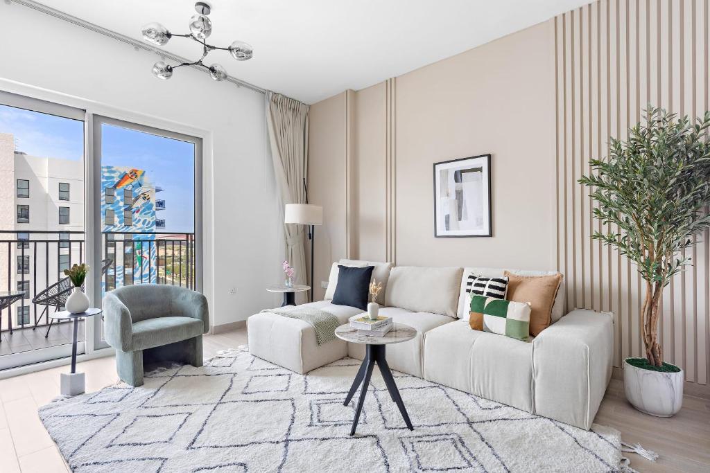 هتل سیلک هاوس شیک ۱ بی دی آر ویت کانال ویو آن یاس آیلند - Silkhaus Chic 1BDR with Canal View on Yas Island