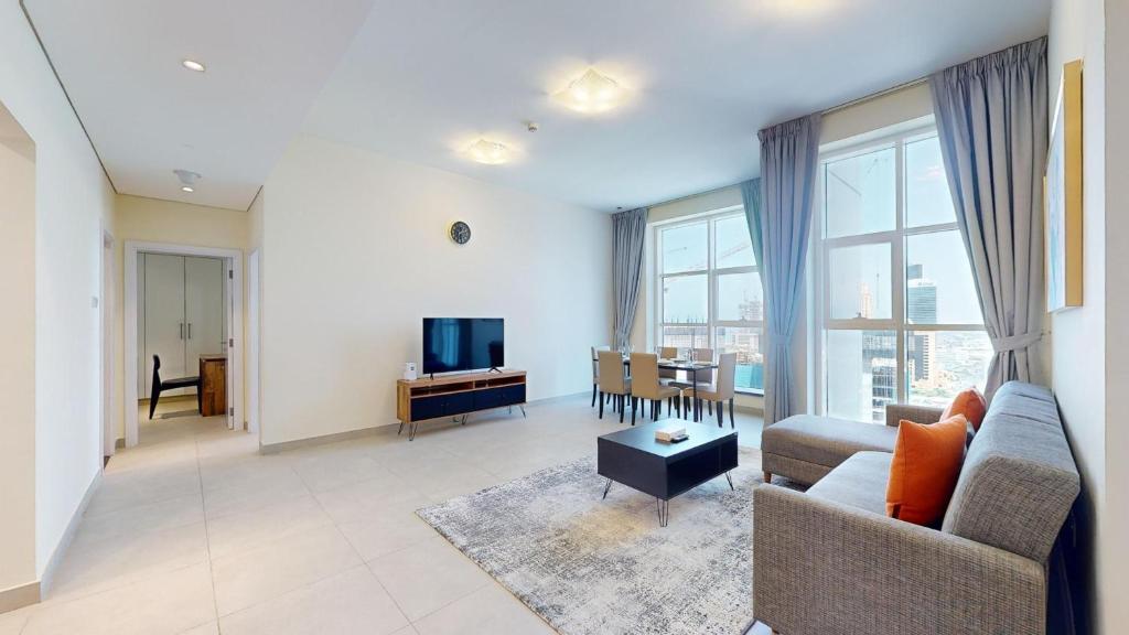 هتل پرایم استی - استونینگ اوشن ویو 2 بی آر وید نیو فرنیشرینگ - مارینا آرکید - Primestay - Stunning Ocean View 2BR With New Furnishings - Marina Arcade