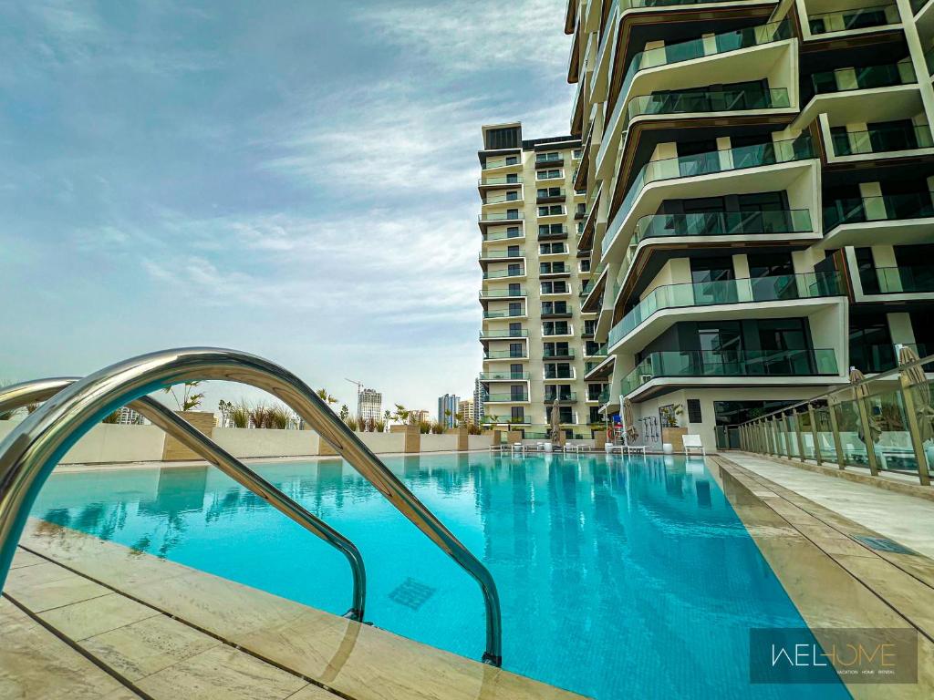 هتل ول هوم - دوبی دلیght: لوکس لیوینگ ۱BR در بینگاتی لونا - WelHome - Dubai Delight: Luxe Living 1BR at Binghatti Luna