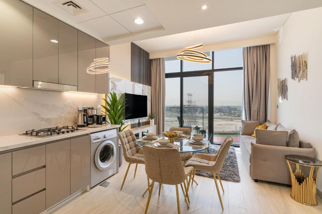 هتل آزی زی ریویه ۳۰ - ۱بی آر آپارتمان - ال ساف و ال ساف - Azizi Riviera 30 - 1BR Apartment - Allsopp&Allsopp