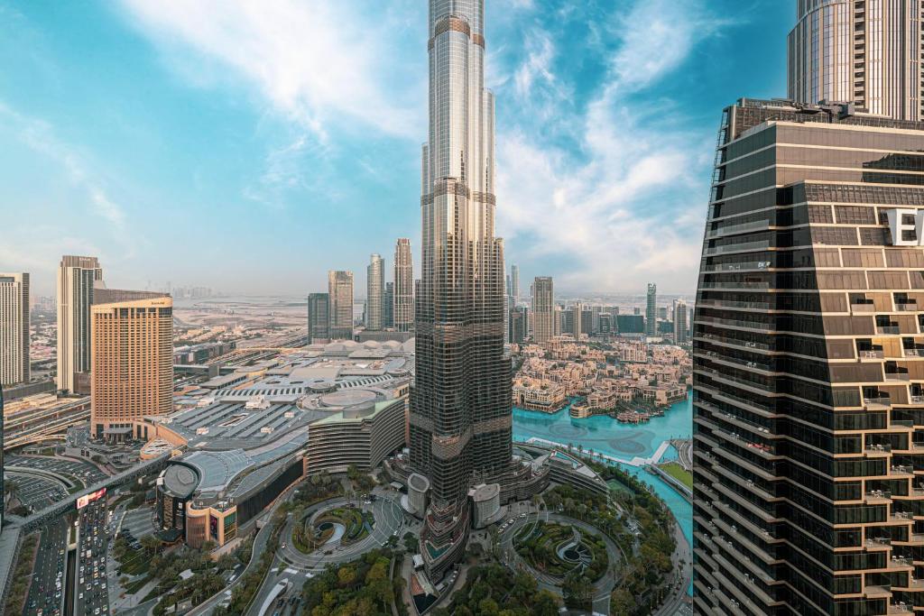 هتل مگنیفیسنت - لوکس ۳ بی آر وید آ بورج خلیفه ویو - Magnificent - Luxe 3 BR with a Burj Khalifa View