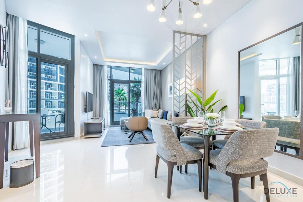 هتل پزنت 1 بی آر آپارتمان این پریو بای دماک آ، بیزنس بی بای دلاکس هالیدی هومز - Pleasant 1BR Apartment in Prive By Damac A, Business Bay by Deluxe Holiday Homes
