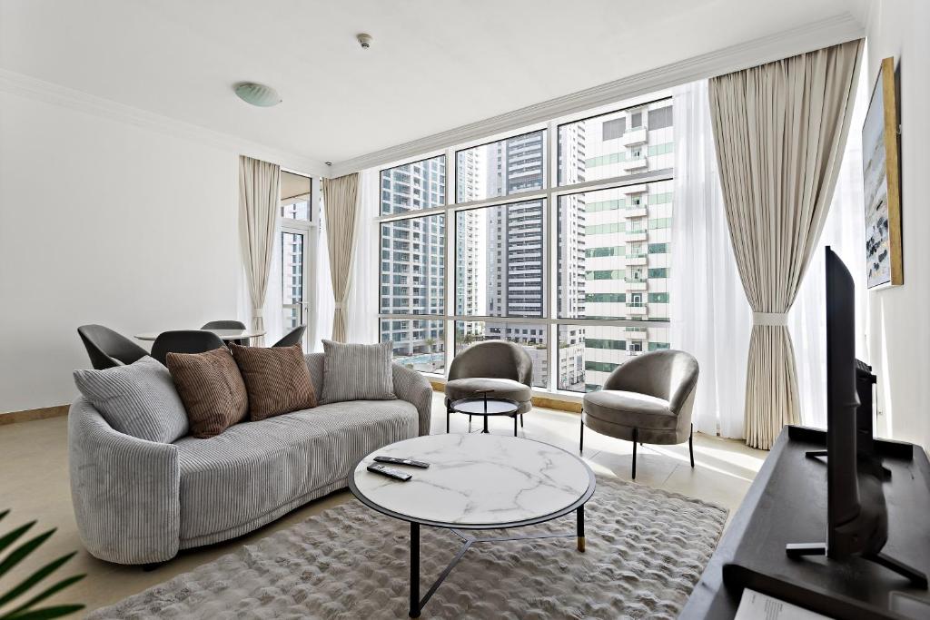 هتل مارینا اسکیپ، استایلیش ۲ برد اپت، ۲مینز فروم ترام - Marina Escape, Stylish 2 Bed Apt, 2mins from Tram