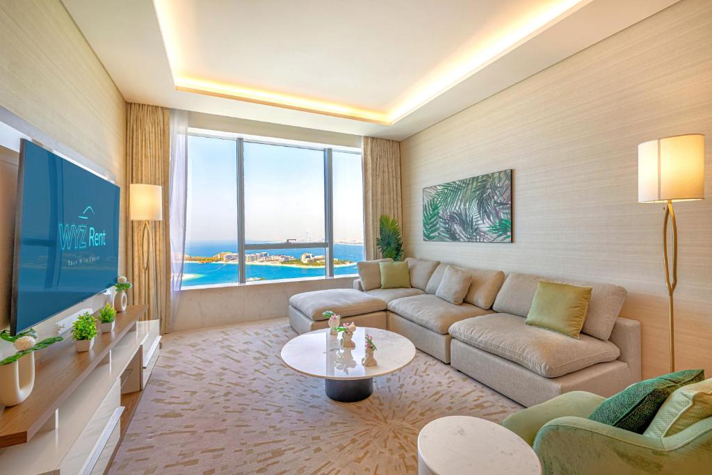 هتل د پالام تاور لوکژریس 1-بد، پانورامیک ویو آف پالم - دایرکت ناکیل مال اکسس - The Palm Tower Luxurious 1-Bed, Panoramic View of Palm - Direct Nakheel Mall Access
