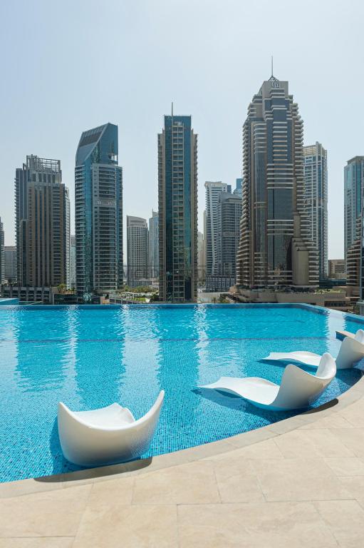 هتل لاویش های فلور آپارتمنت این دبی مارینا - Lavish high floor apartment in Dubai Marina