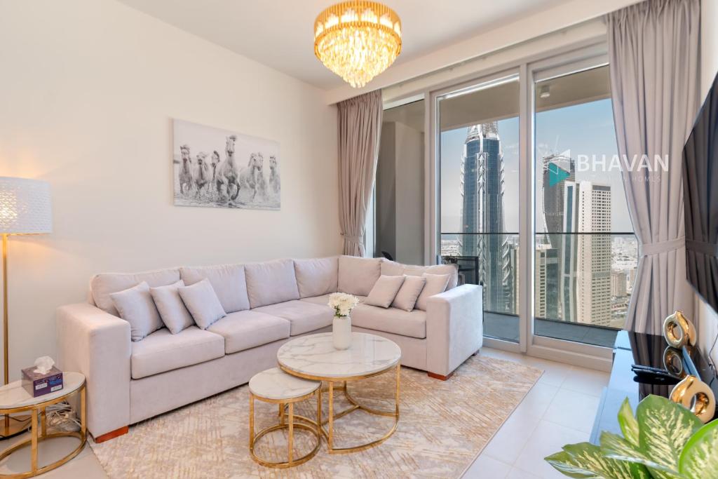 هتل برند نیو آپارتمان این داون تاون، 3 مین والک تو برج خلیفه و دبی مال - Brand New Apartment in Downtown, 3Min Walk To Burj Khalifa & Dubai Mall