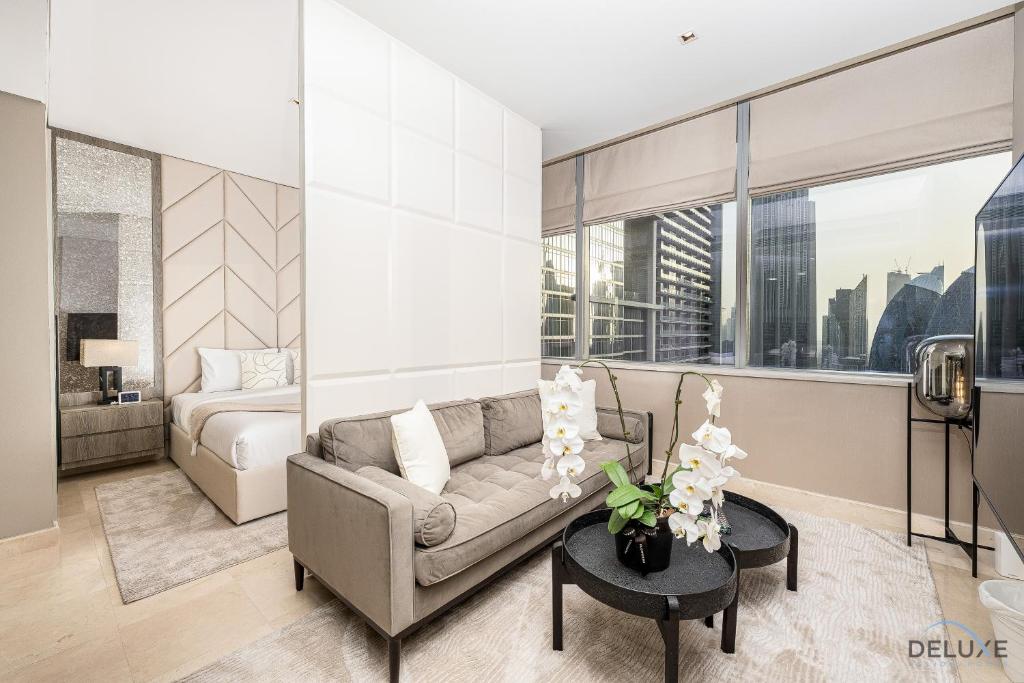 هتل کاپیشس استودیو آپارتمان این اسکای گاردنز، دی آی اف سی بای دلاکس هالیدی هومز - Capacious Studio Apartment in Sky Gardens, DIFC by Deluxe Holiday Homes