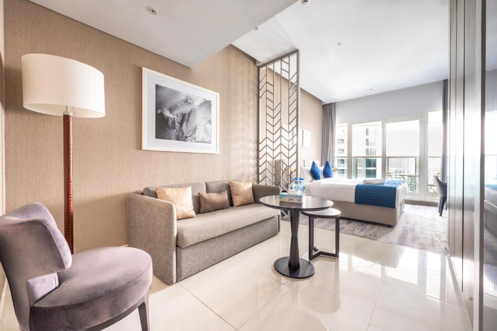 Studio Apartment in DAMAC Maison Prive Businessbay - Dubai Canal View