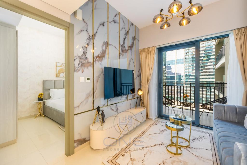 هتل اِلِگَنت اند لَکژِریس 1 بیدر در بیزینس بی! - Elegant & Luxurious 1BDR in Business Bay!