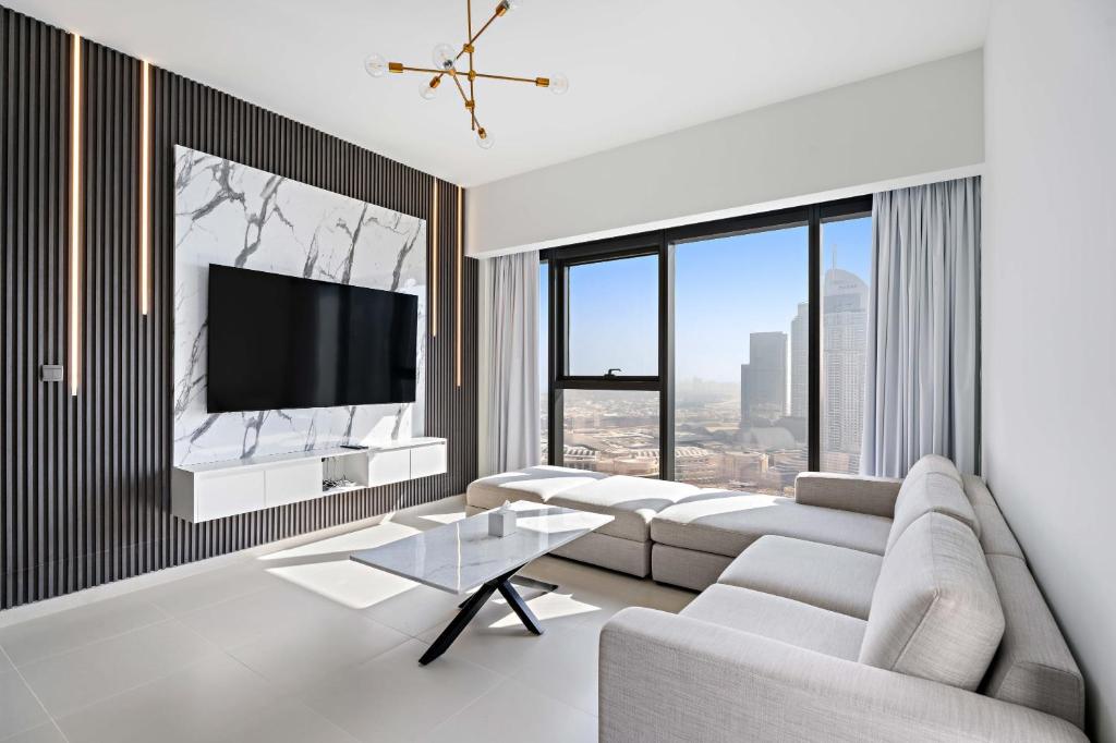 هتل لاگزوریس اپارت - اسپکتاکولار فونتین اند برج ویو - Luxurious Apart - Spectacular Fountain & Burj view