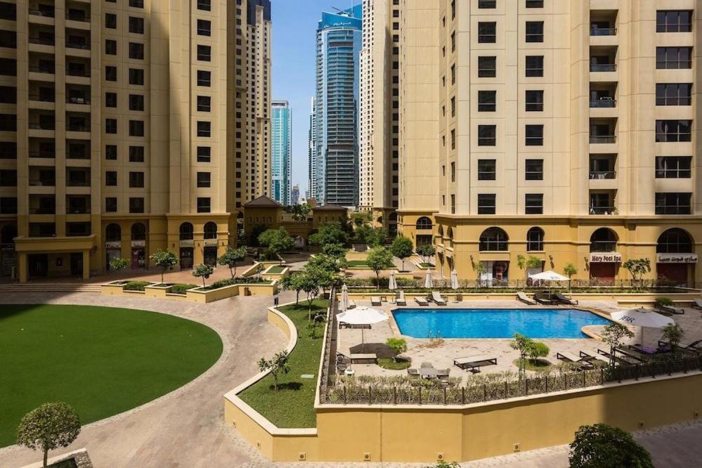 Marble upgraded Sea front 6 bedroom Penthouse on JBR beach