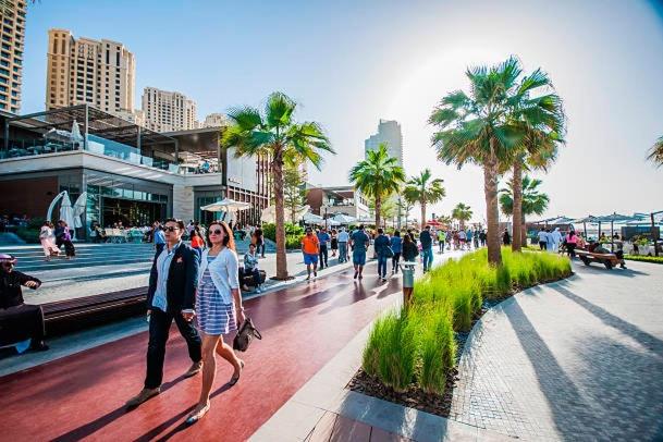 Marble upgraded Sea front 6 bedroom Penthouse on JBR beach